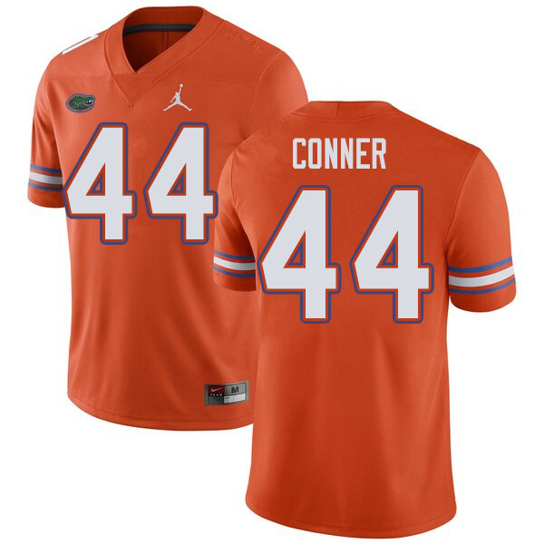 Jordan Brand Men #44 Garrett Conner Florida Gators College Football Jerseys Sale-Orange - Click Image to Close